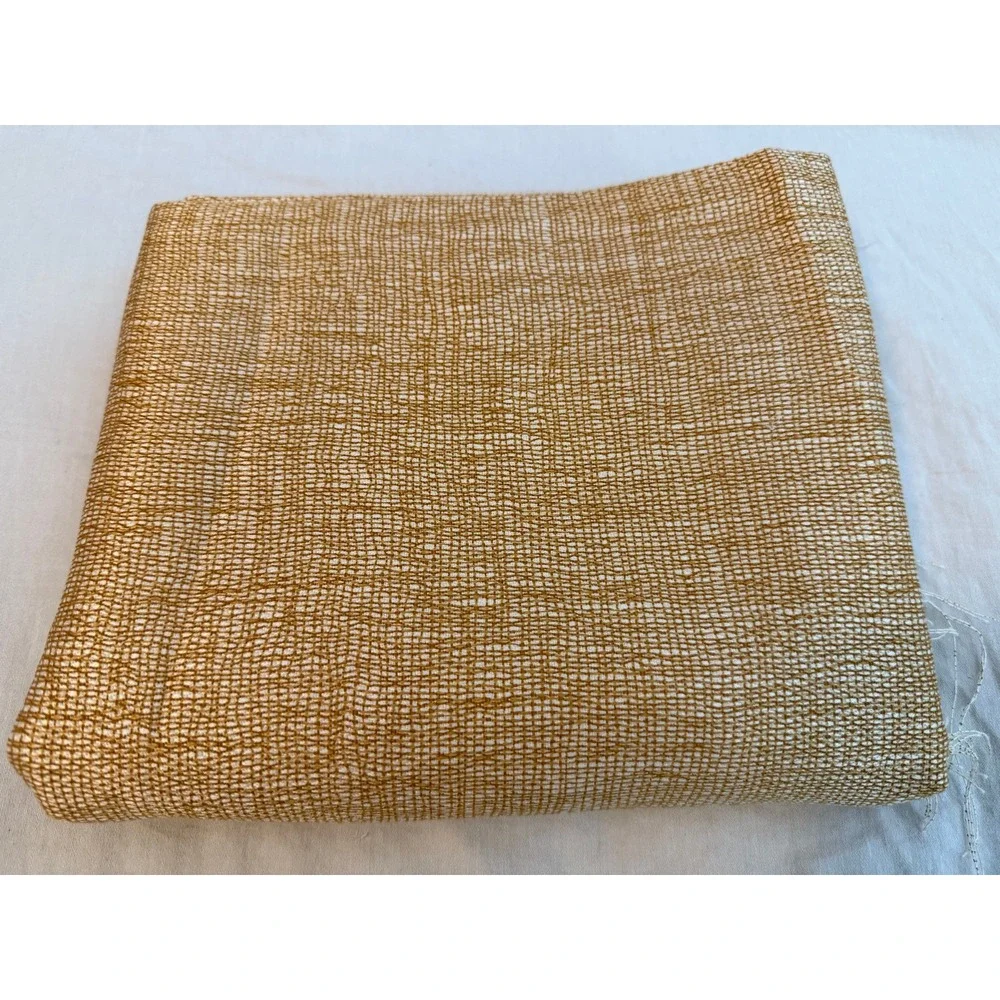 Vintage new orangish brown retro Fabric 35